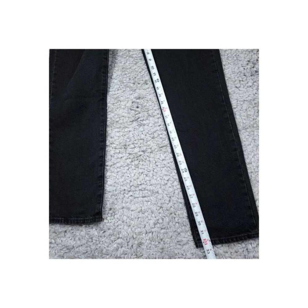 Abercrombie Men's Loose Fit Jeans Black Authentic Rigid Denim Size 28 x 34